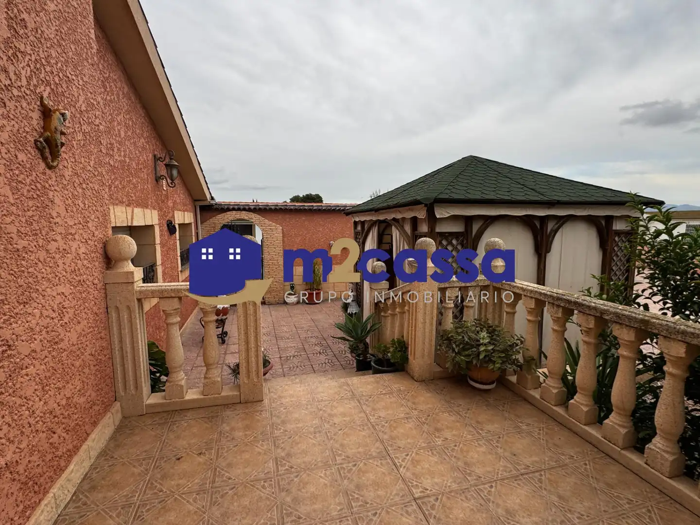 Terraza de Casa o chalet en venta en Lorca con Aire acondicionado, Calefacción y Jardín privado