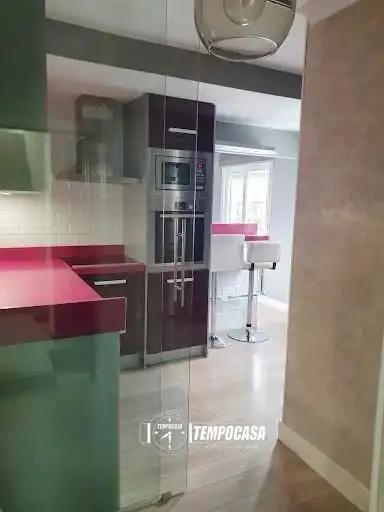 Küche von Wohnung zum Verkauf in Madrid mit Klimaanlage und Möbliert