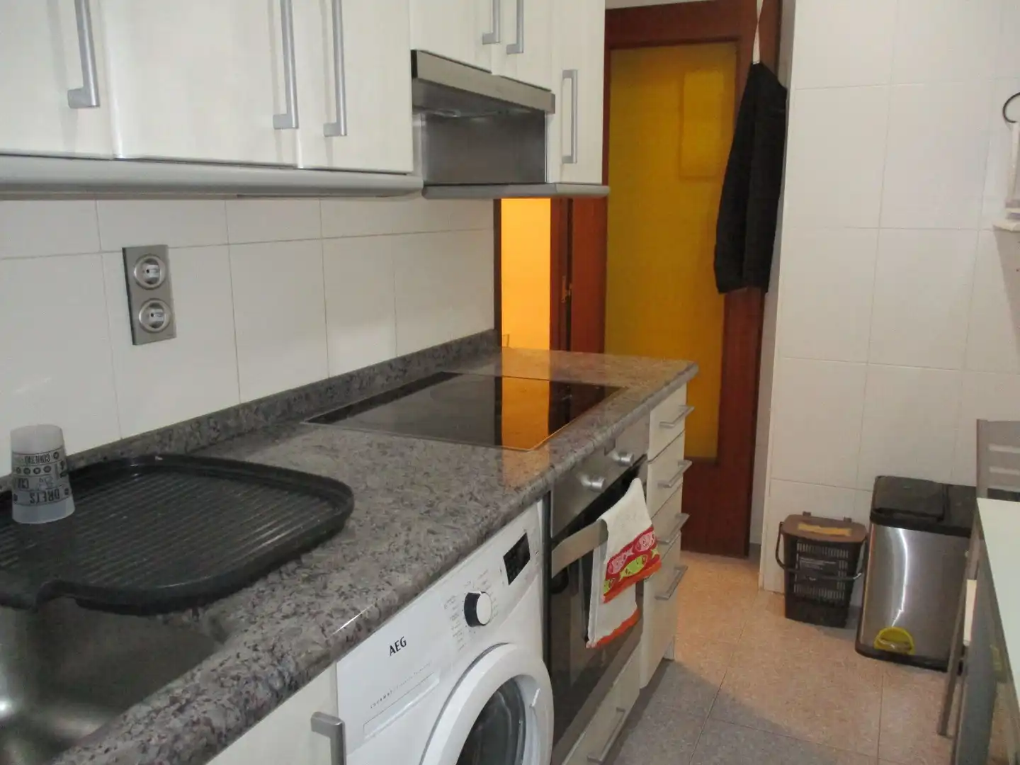 Cocina de Piso de alquiler en Donostia - San Sebastián  con Calefacción, Terraza y Amueblado