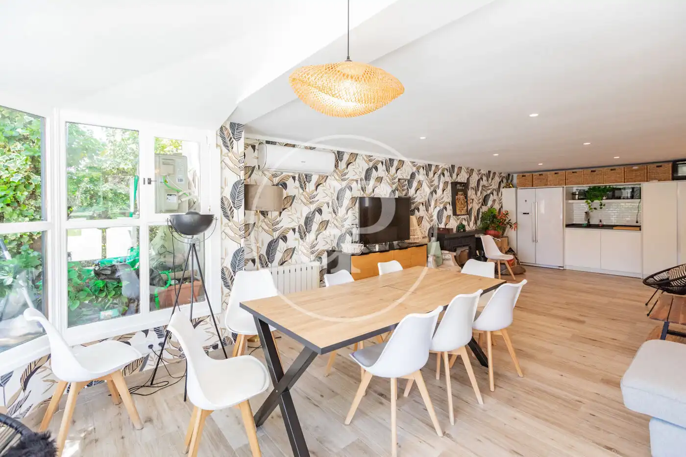 Esszimmer von Haus oder Chalet zum Verkauf in Pozuelo de Alarcón mit Klimaanlage, Heizung und Privatgarten