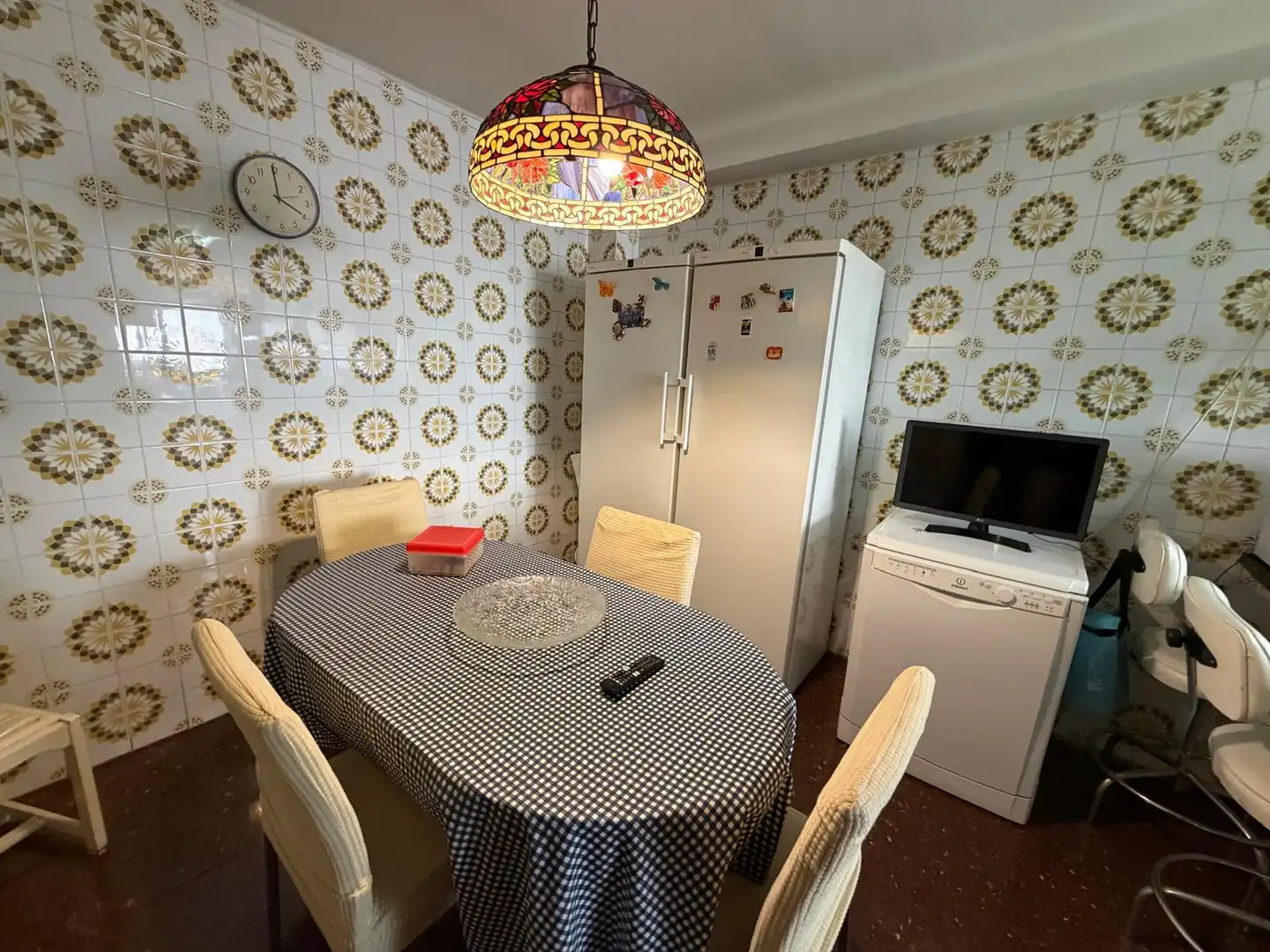 Dining room of Flat for sale in Lleida  with Air Conditioner, Heating and Furnished