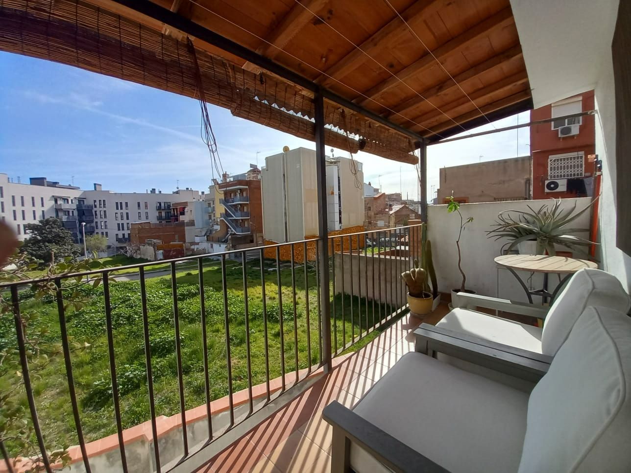 Terrace of Flat for sale in Badalona  with Air Conditioner, Heating and Terrace