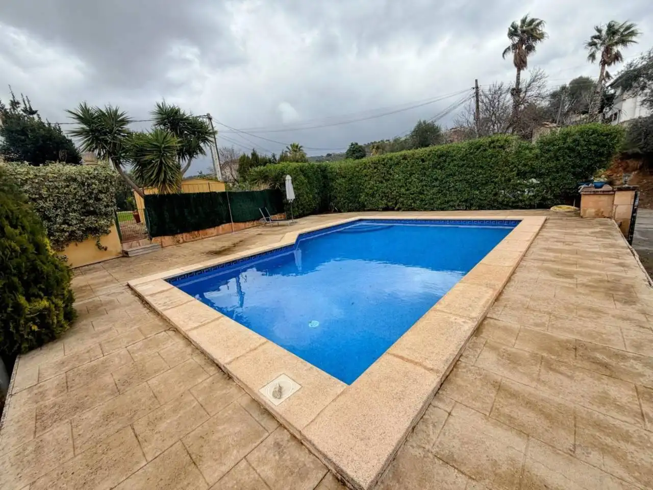 Piscina de Casa adosada en venda en Calvià amb Aire condicionat, Terrassa i Alarma