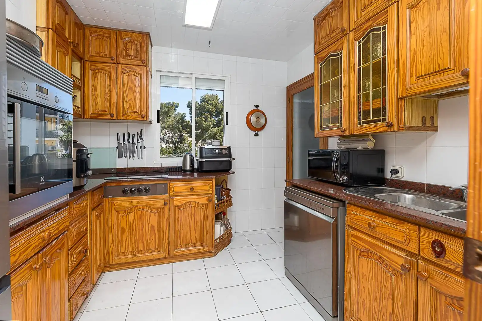 Cuina de Apartament en venda en  Palma de Mallorca amb Calefacció, Terrassa i Balcó