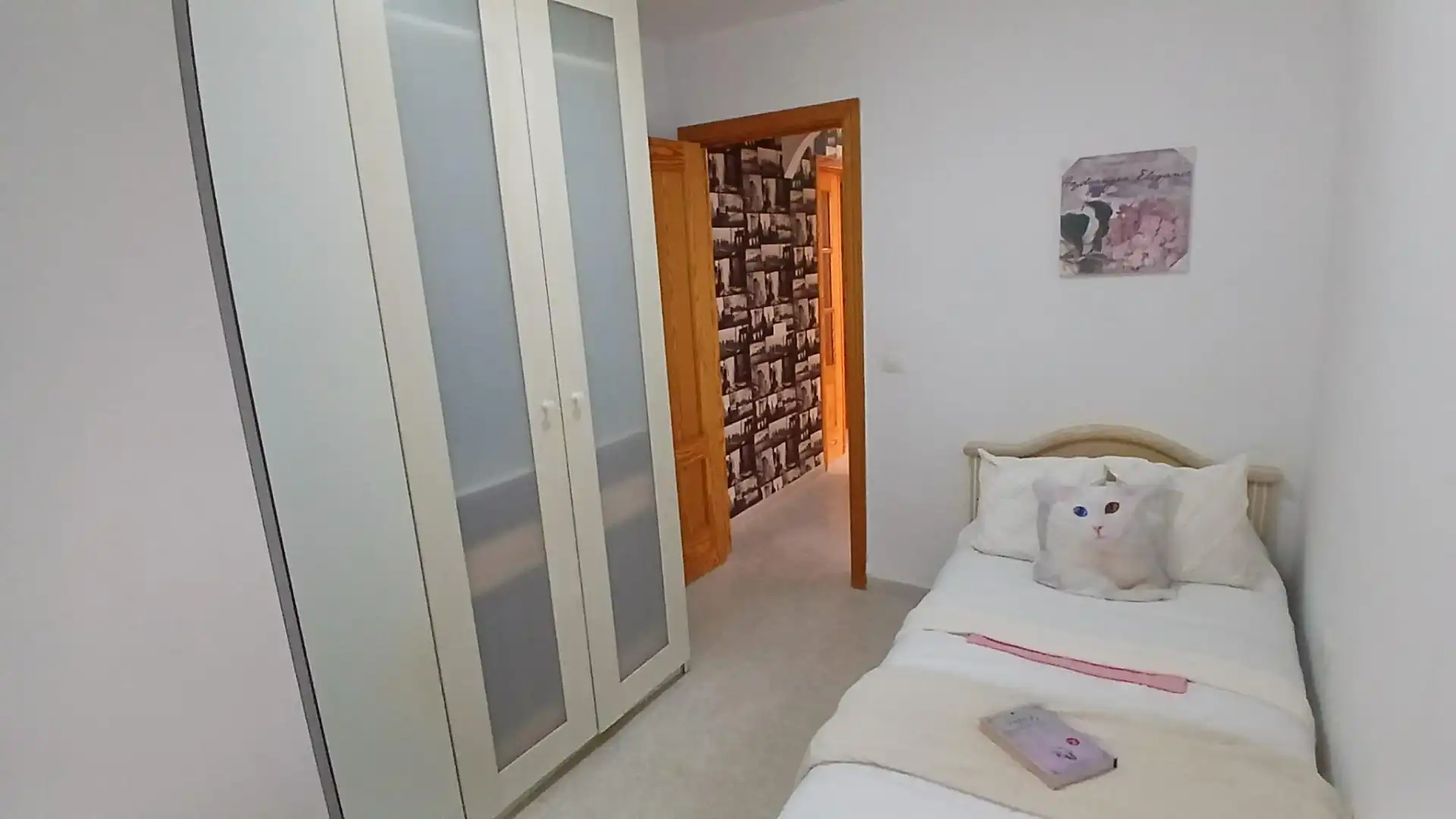 Bedroom of Flat for sale in Vícar  with Storage room, Furnished and Community pool