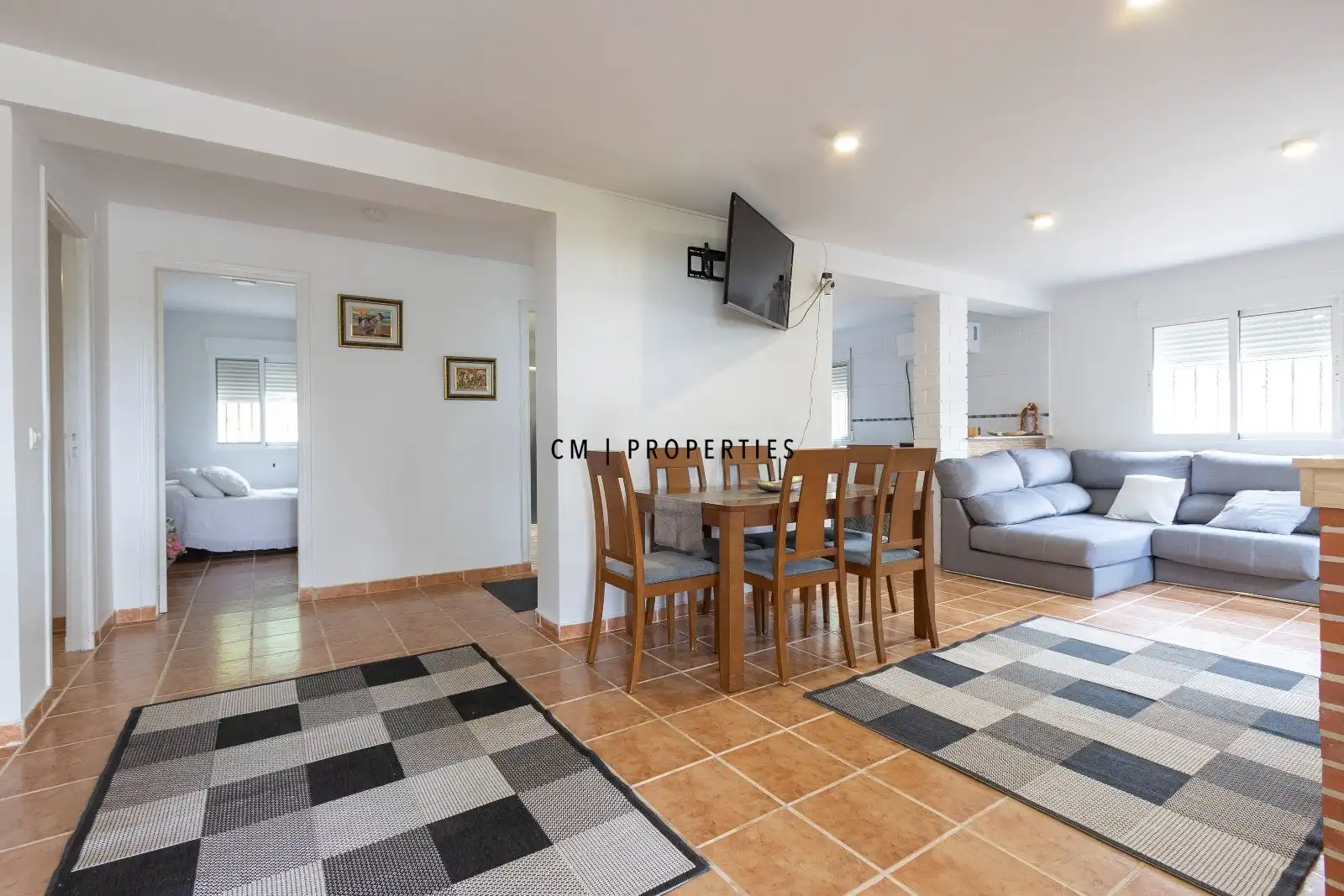 Living room of Houses for sale in Chiva  with Air Conditioner, Heating and Terrace