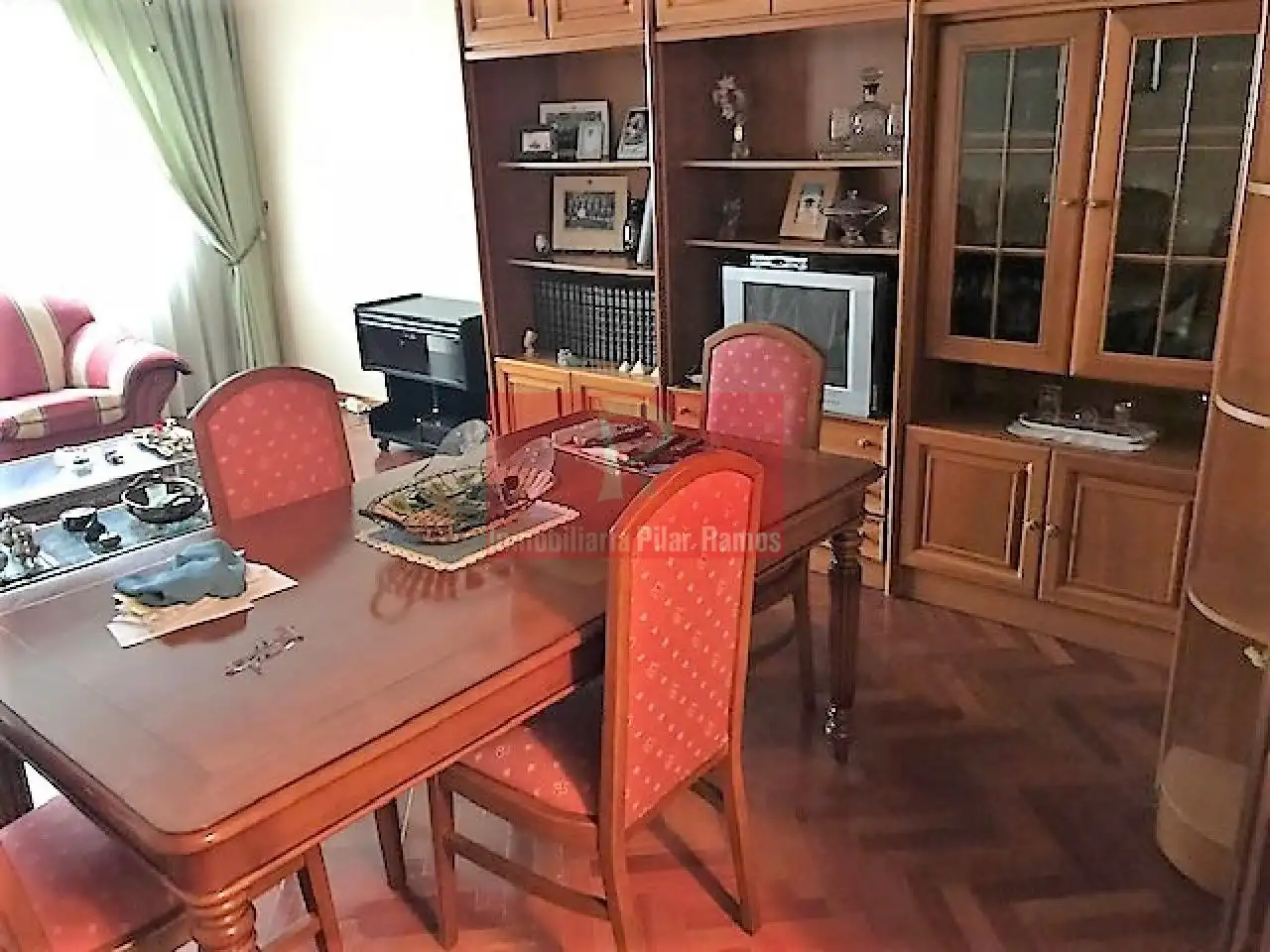 Esszimmer von Wohnung zum Verkauf in San Andrés del Rabanedo mit Heizung, Parkett und Terrasse