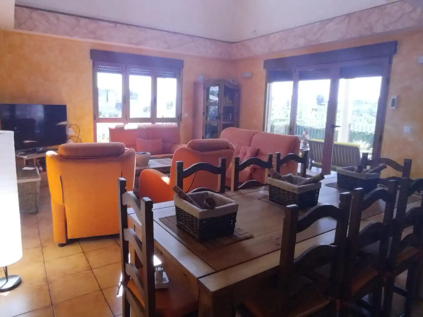 Comedor de Finca rústica en venta en Moratalla con Aire acondicionado, Calefacción y Jardín privado