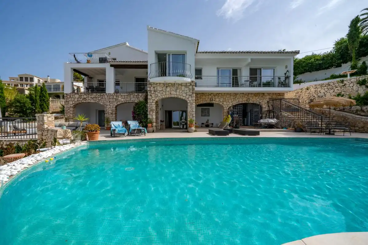 Piscina de Casa o xalet en venda en Jávea / Xàbia amb Aire condicionat, Calefacció i Jardí privat