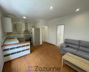 Living room of Flat to rent in Gandia  with Heating, Parquet flooring and Terrace