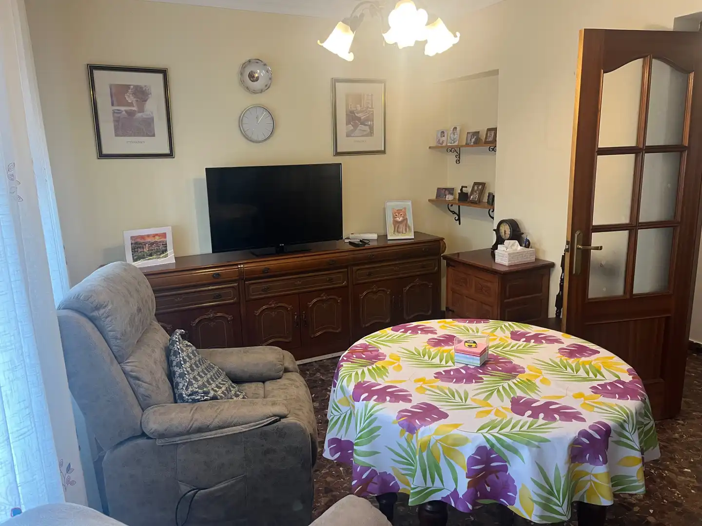 Sala de estar de Piso en venta en Antequera con Aire acondicionado, Amueblado y Lavadora