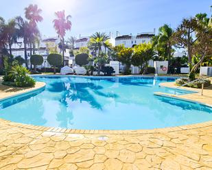 Swimming pool of Single-family semi-detached for sale in Estepona  with Air Conditioner, Heating and Terrace