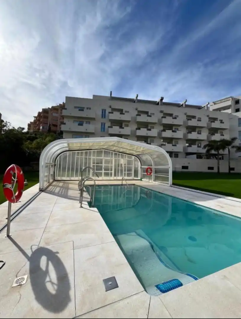 Swimming pool of Attic for rent in Mijas  with Air Conditioner, Heating and Terrace