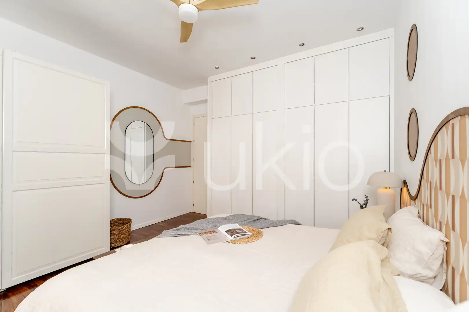 Bedroom of Apartments for rent in Madrid  with Air Conditioner, Heating and Furnished