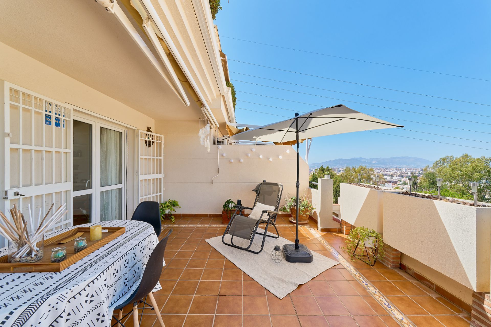 Terrace of Flat for sale in Málaga Capital  with Air Conditioner, Terrace and Storage room