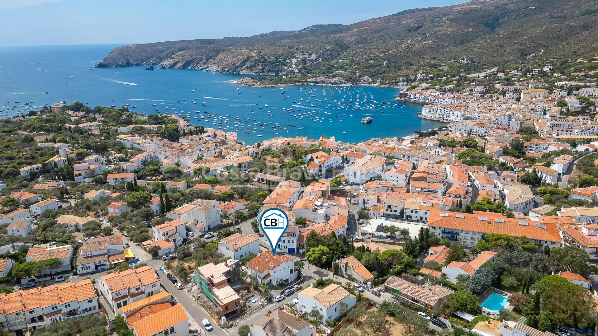 Vista exterior de Casa o xalet en venda en Cadaqués amb Aire condicionat, Calefacció i Jardí privat