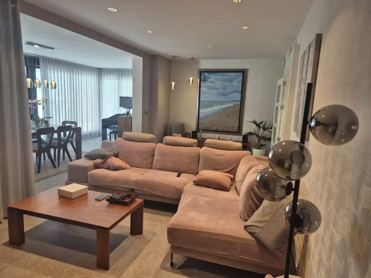 Sala d'estar de Pis en venda en Playamar - Benyamina