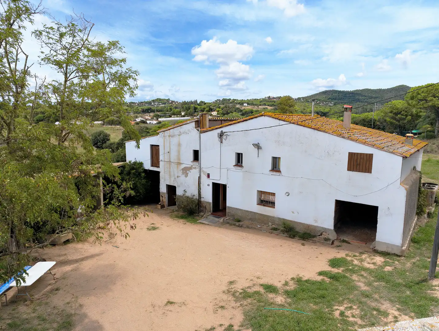 Vista exterior de Finca rústica en venda en Mas Mora - Sant Daniel