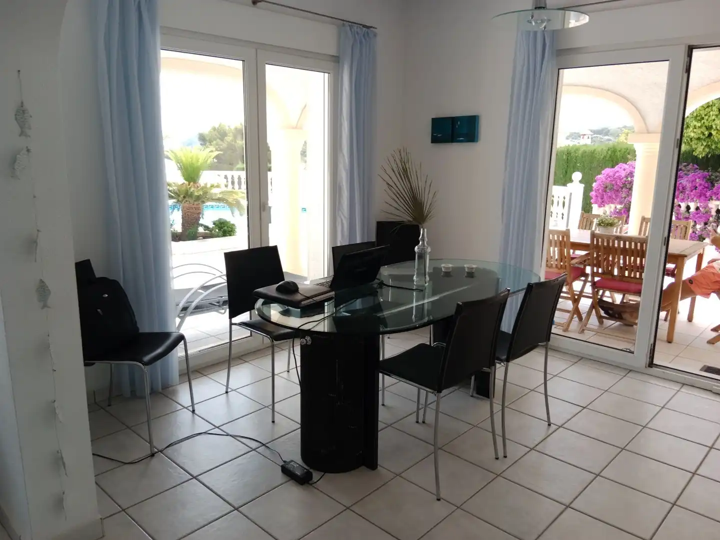 Menjador de Casa o xalet en venda en Jávea / Xàbia amb Calefacció, Jardí privat i Traster