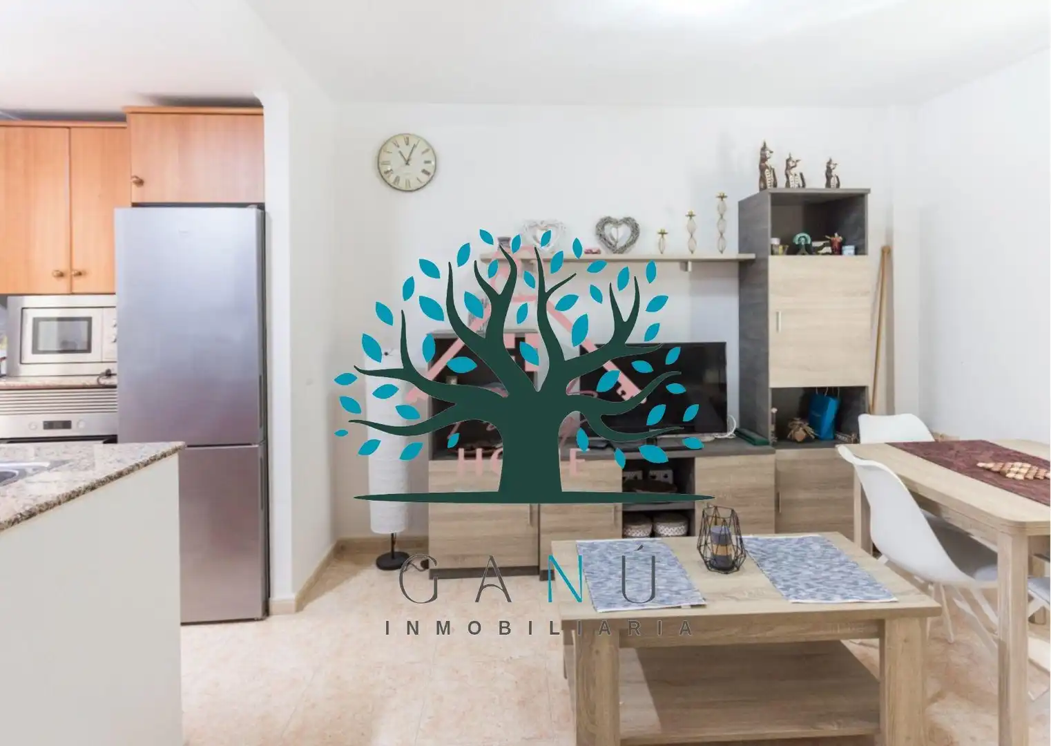Sala d'estar de Apartament en venda en Mazarrón amb Moblat