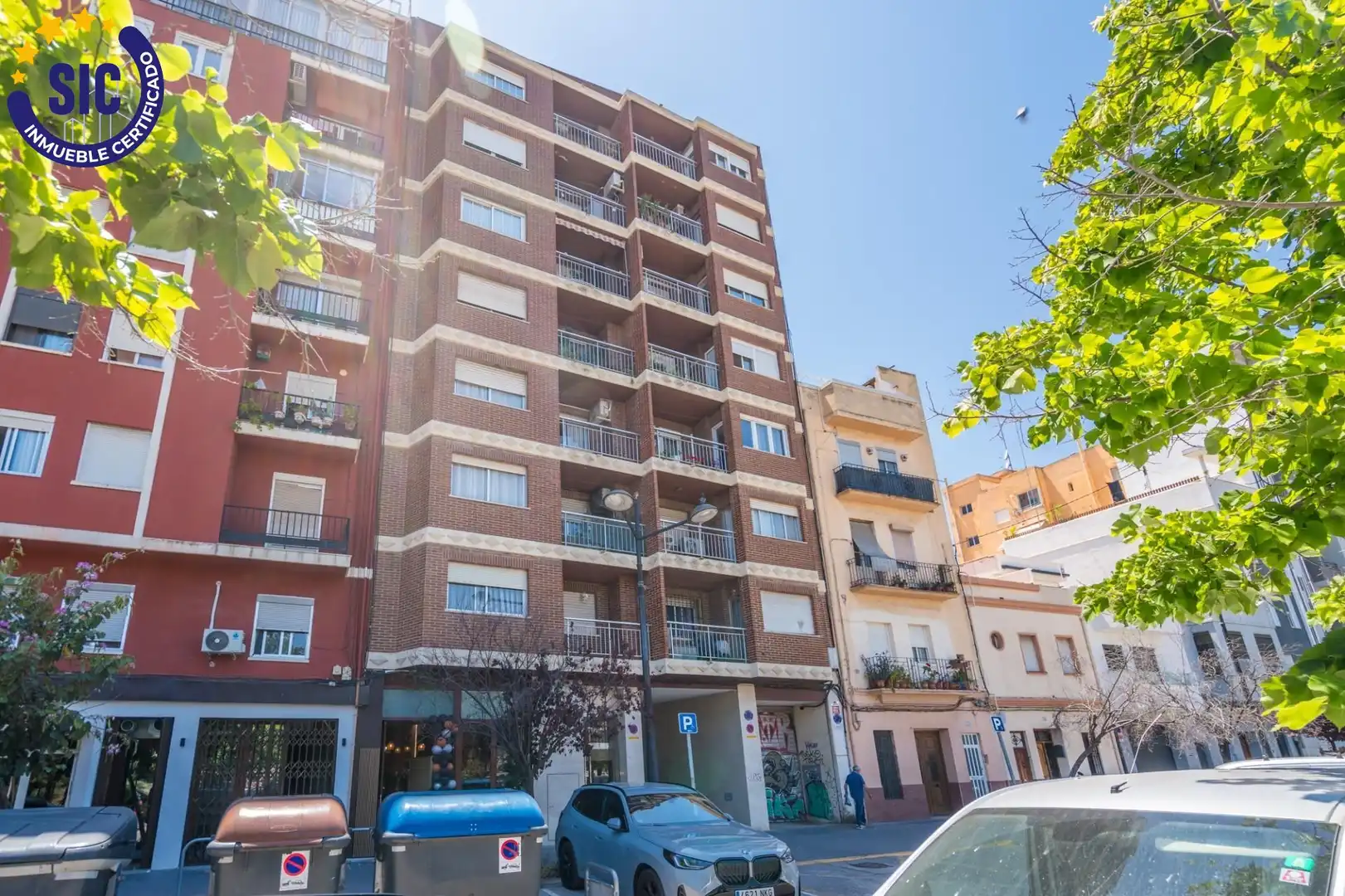 Vista exterior de Piso en venta en Valencia con Aire acondicionado, Jardín privado y Terraza