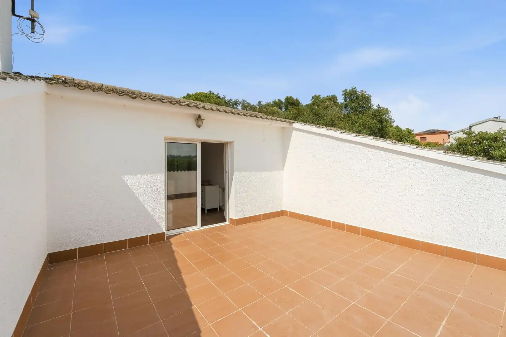 Terraza de Casa o chalet en venta en Vidreres con Aire acondicionado, Calefacción y Jardín privado