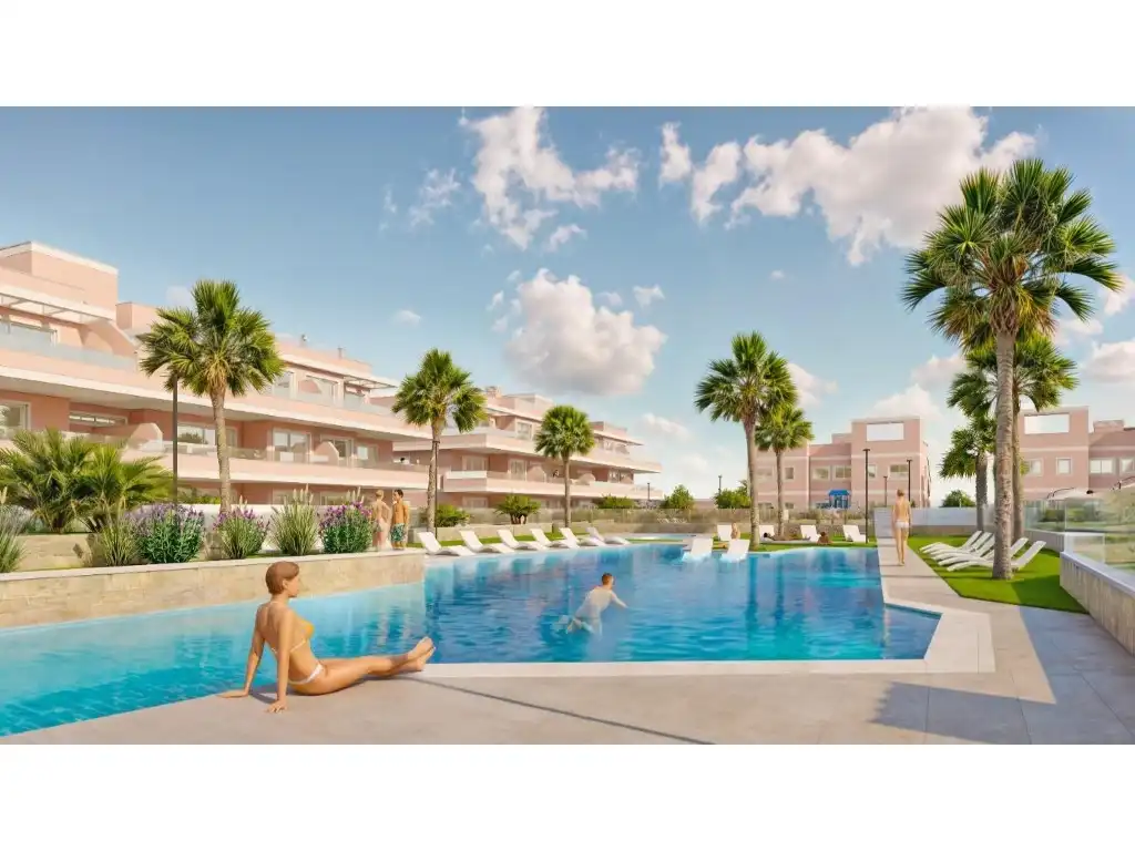 Penthouse mit Pool zum Verkauf in Pilar de la Horadada ciudad
