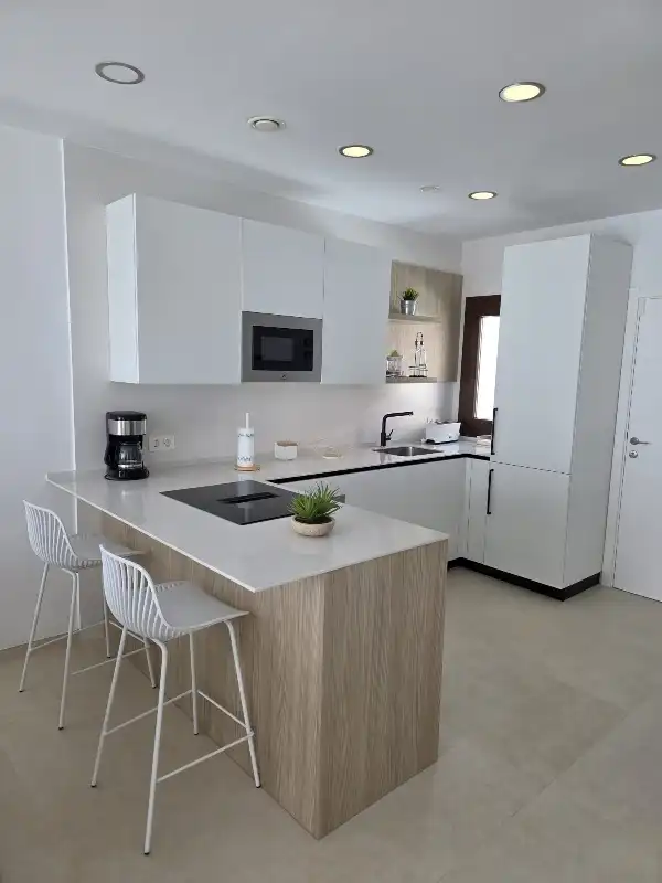 Kitchen of Houses for rent in Nerja  with Air Conditioner, Heating and Private garden