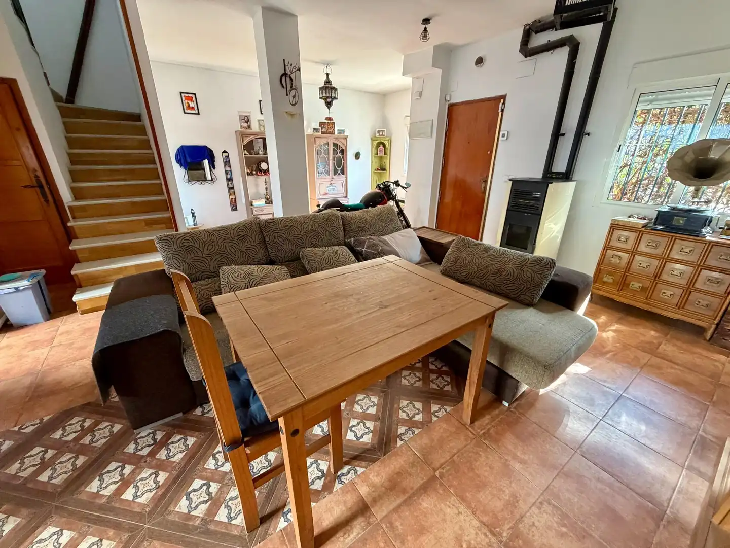 Comedor de Casa adosada en venta en Villanueva del Ariscal