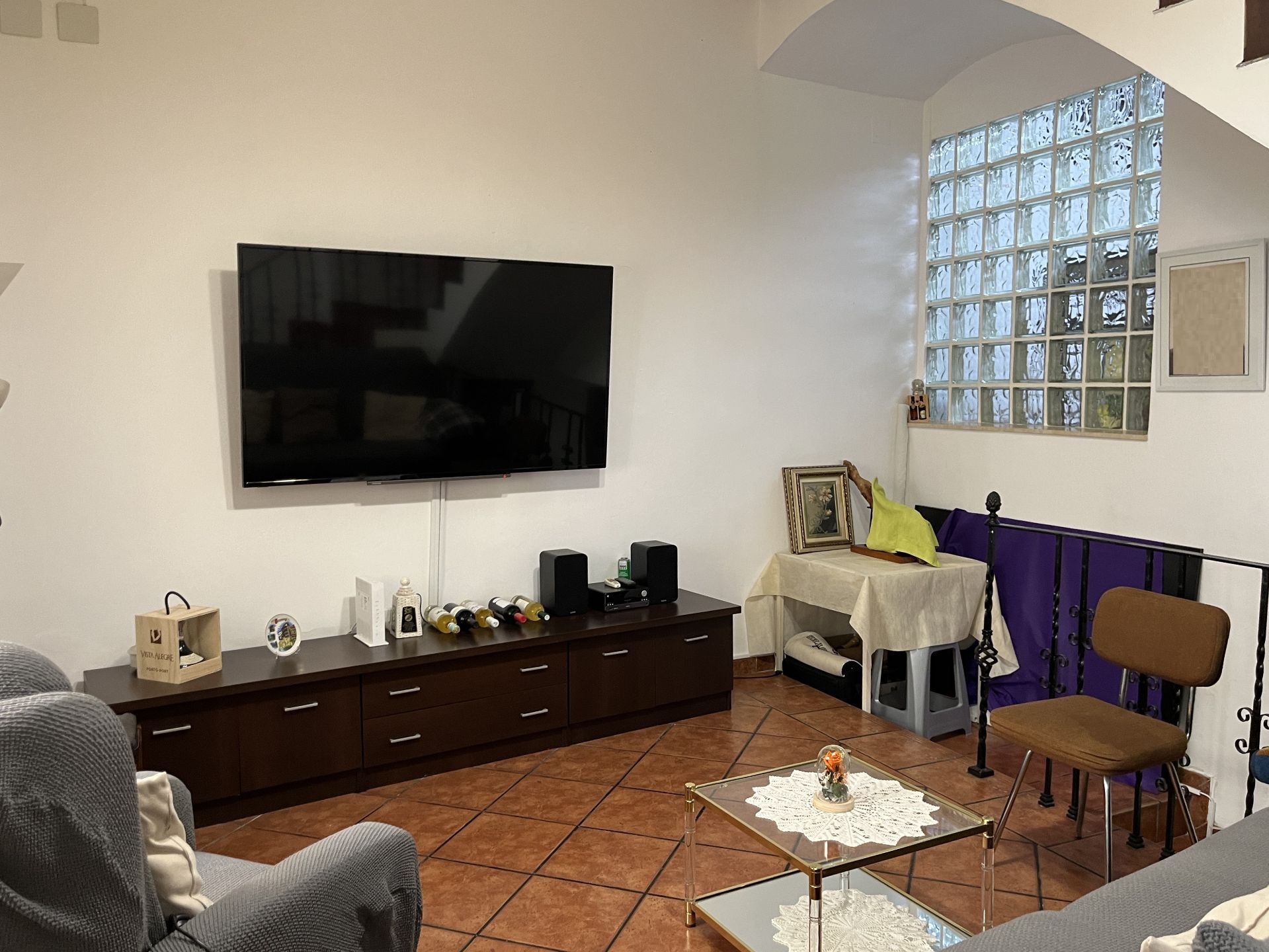 Sala d'estar de Finca rústica en venda en Ontinyent amb Aire condicionat, Calefacció i Traster