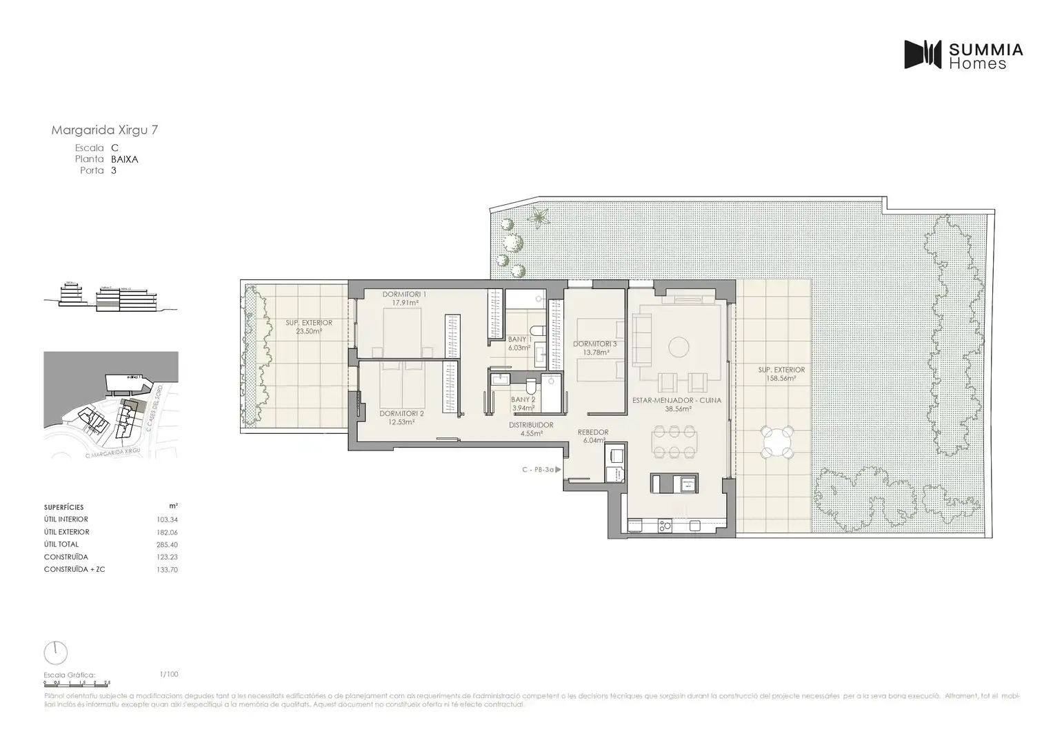 Appartement avec jardin à vendre à Can Pei, imagen 16