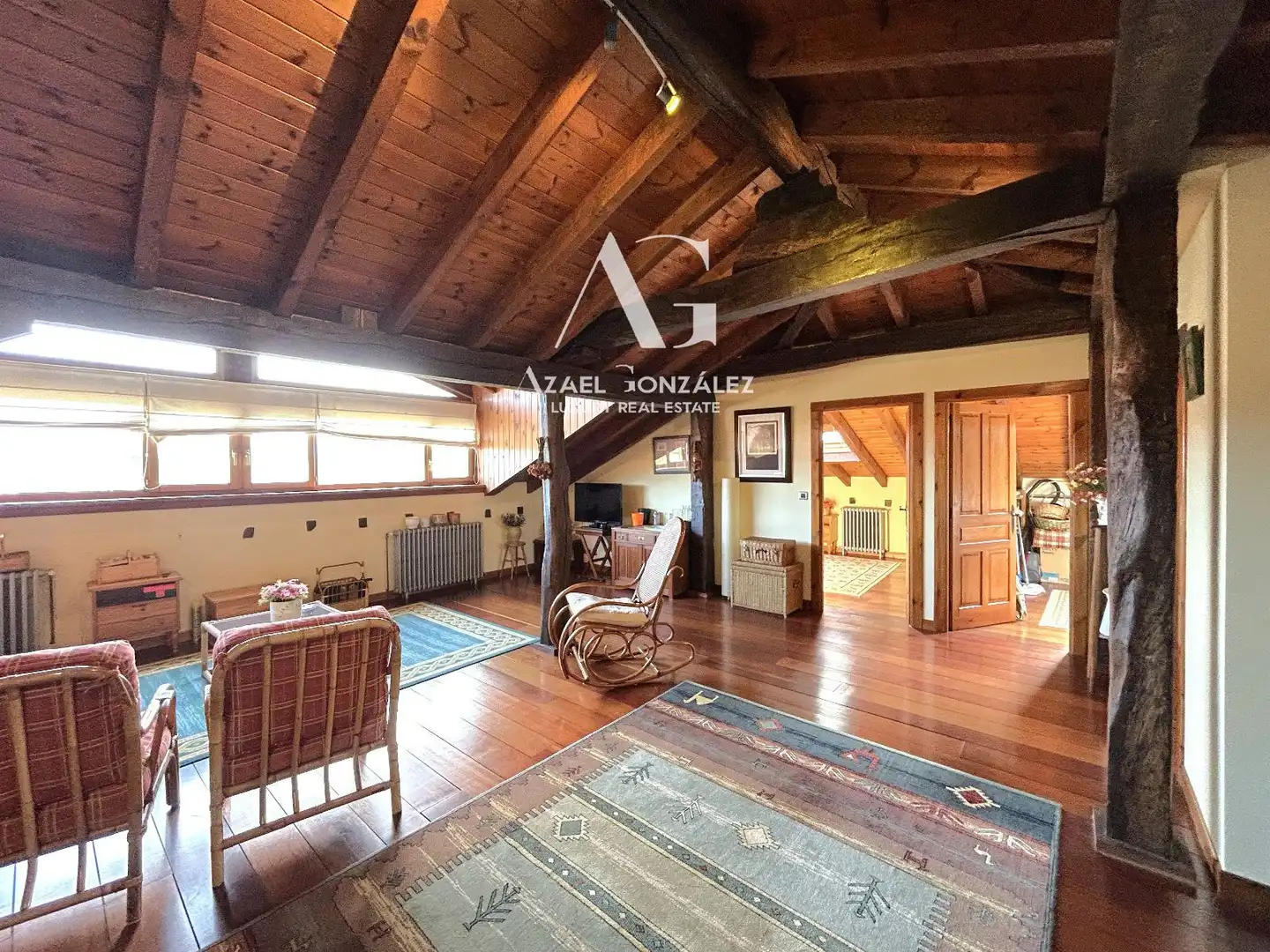 Sala de estar de Casa o chalet en venta en Camargo con Calefacción, Terraza y Amueblado