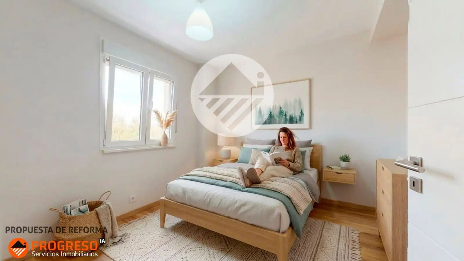 Bedroom of Flat for sale in Madrid  with Terrace, Oven and Balcony