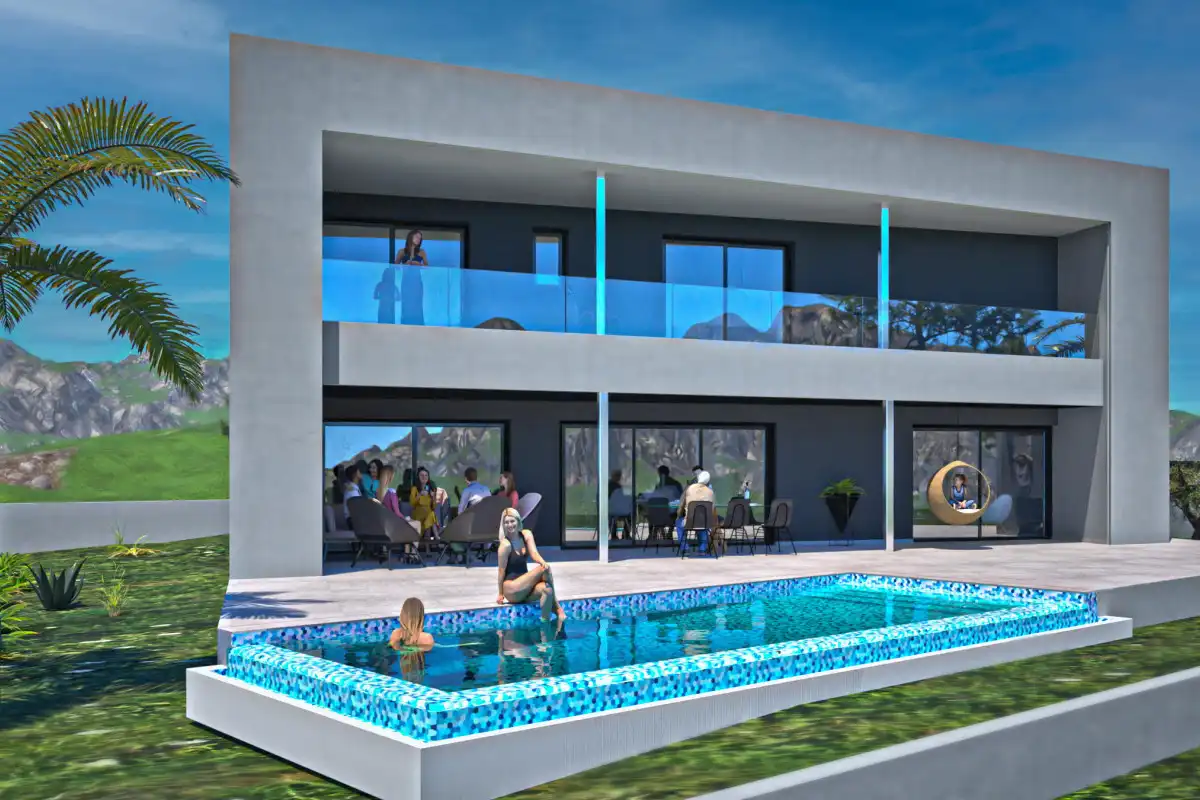 Piscina de Casa o chalet en venta en La Nucia con Piscina