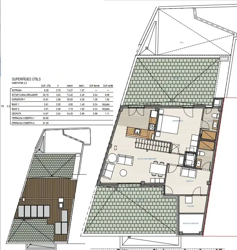 Penthouse mit Aufzug zum Verkauf in Ciutadella