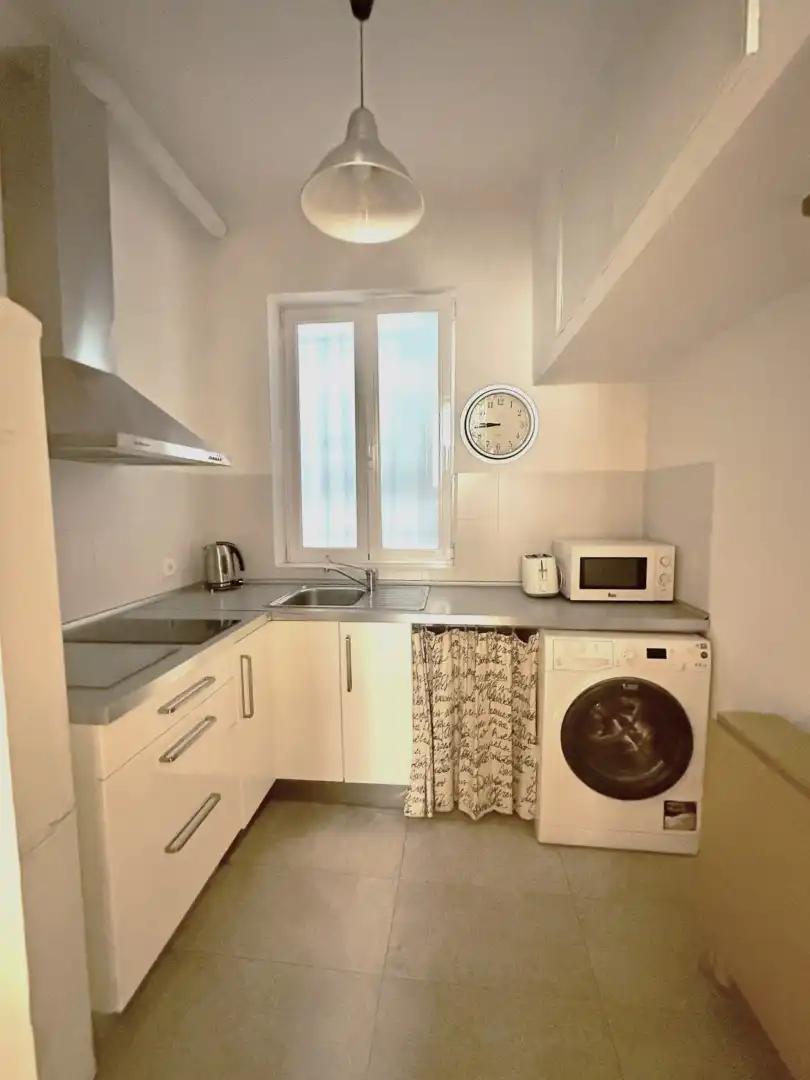 Cocina de Piso de alquiler en Madrid con Aire acondicionado, Calefacción y Amueblado