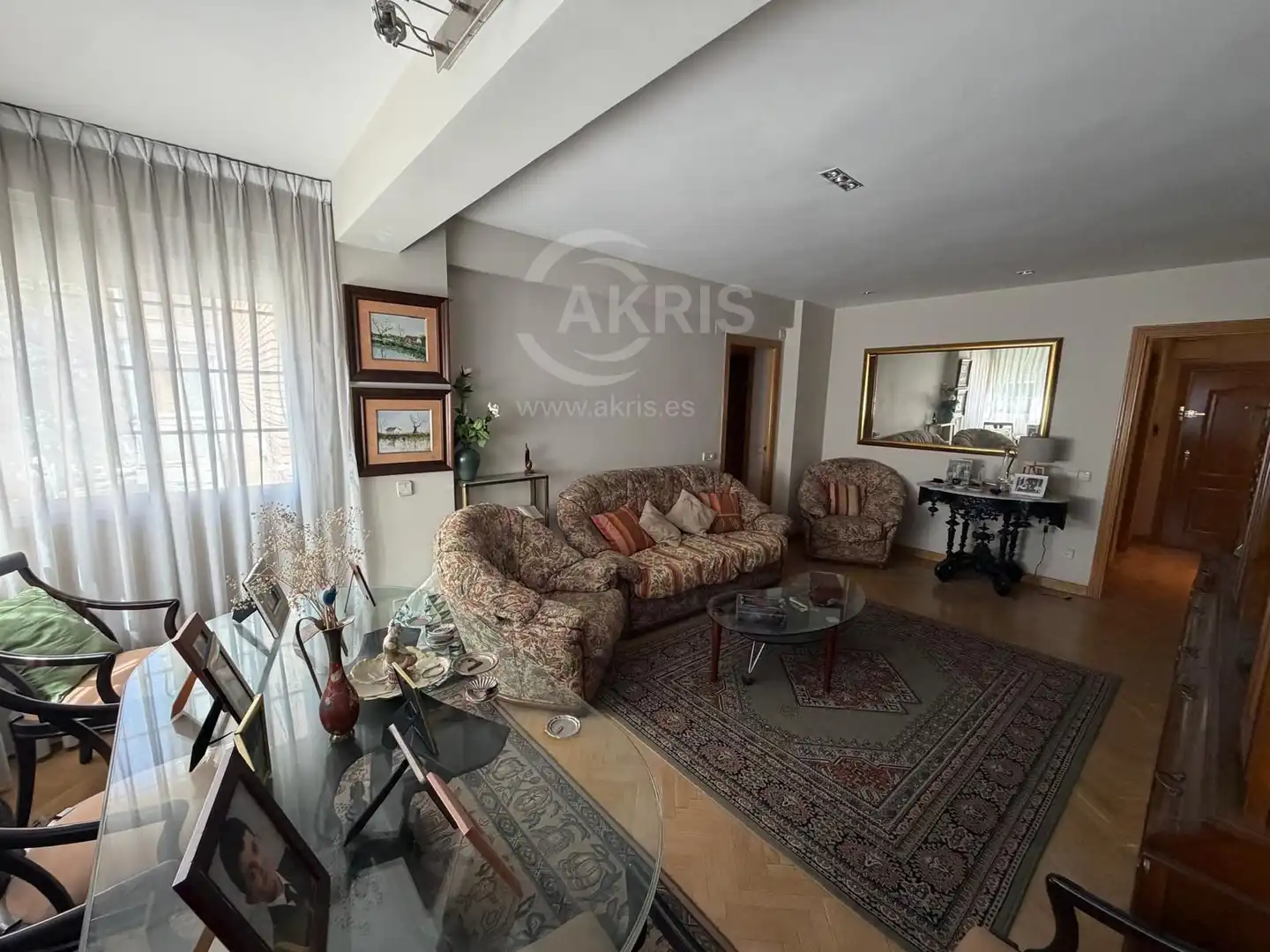 Sala de estar de Piso en venta en Madrid con Aire acondicionado, Calefacción y Parquet