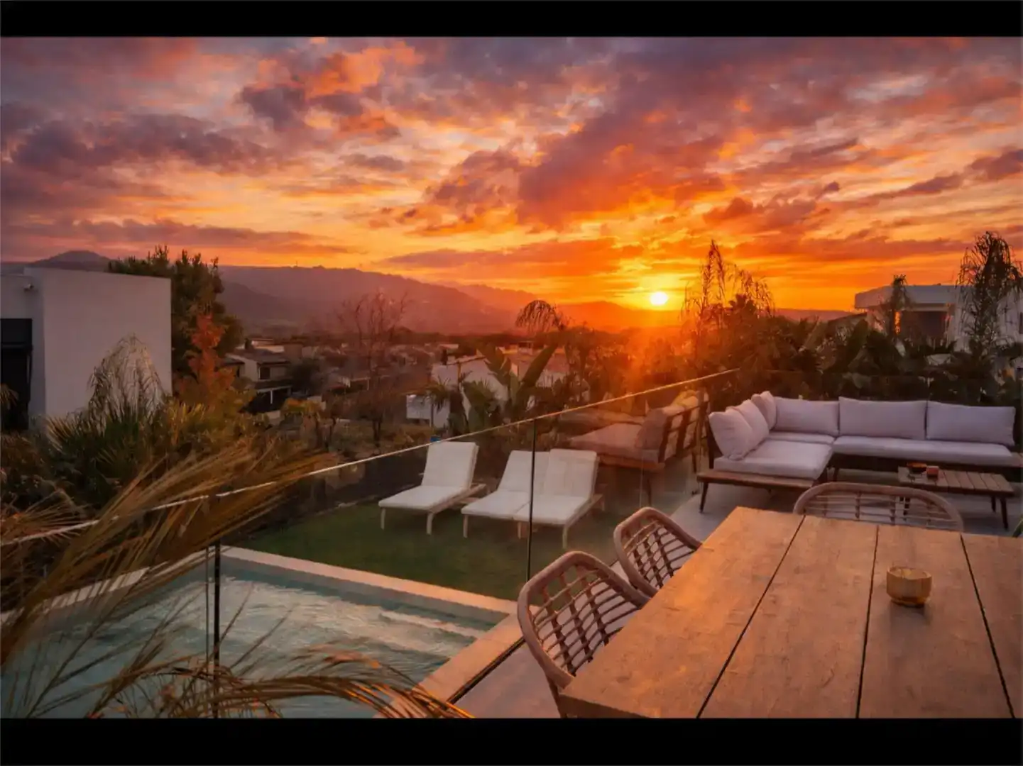 Terrassa de Casa o xalet en venda en Santa Cristina d'Aro amb Aire condicionat, Terrassa i Piscina