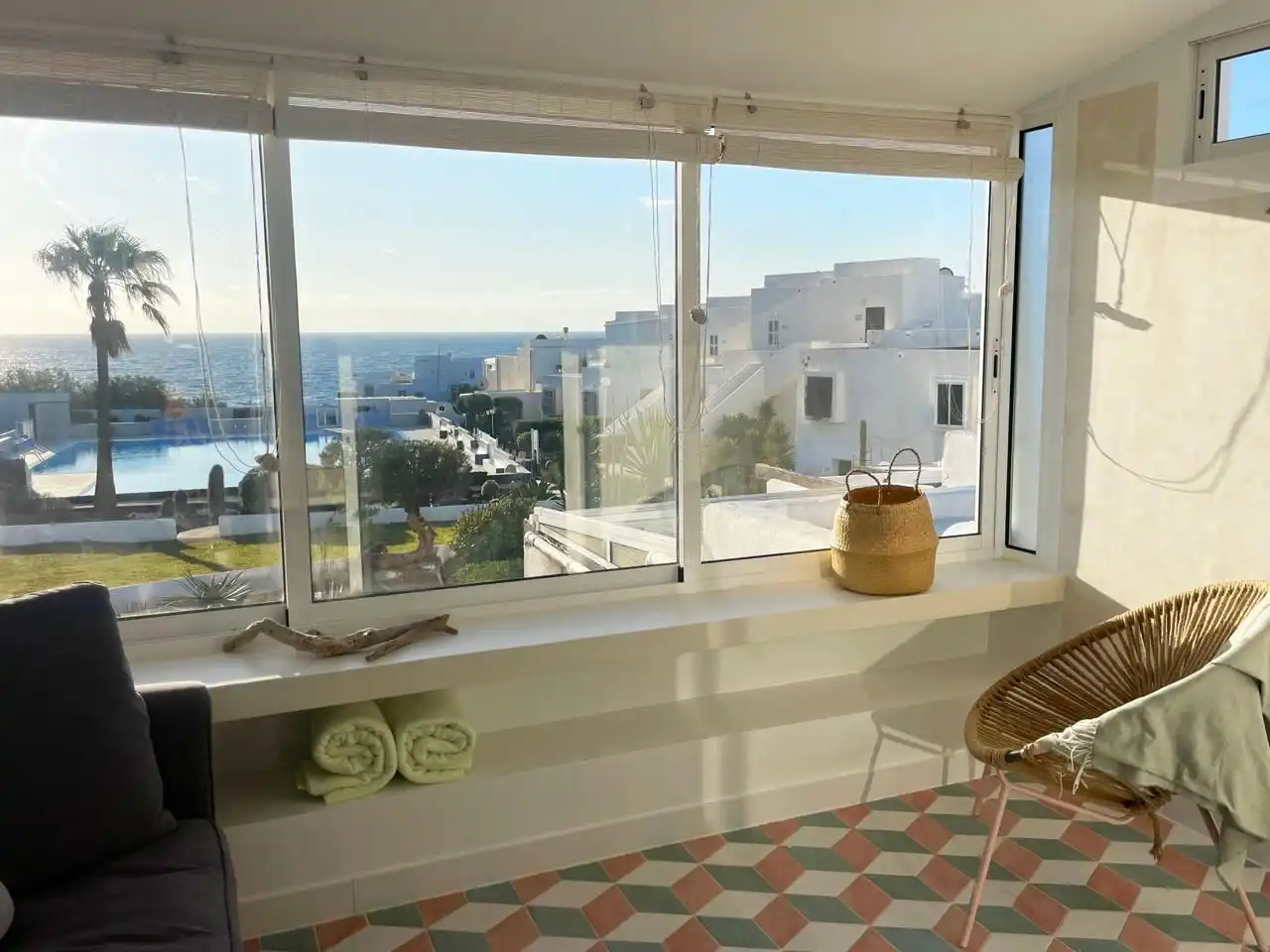 Schlafzimmer von Wohnung zur Miete in Arico mit Terrasse, Möbliert und Gemeinschaftspool