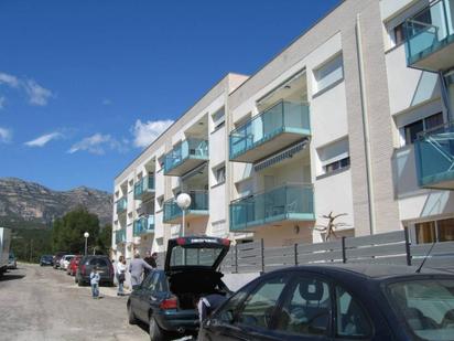 Exterior view of Flat for sale in Sant Carles de la Ràpita  with Air Conditioner, Swimming Pool and Balcony