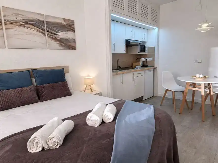 Schlafzimmer von Wohnung zum Verkauf in Lloret de Mar mit Schwimmbad