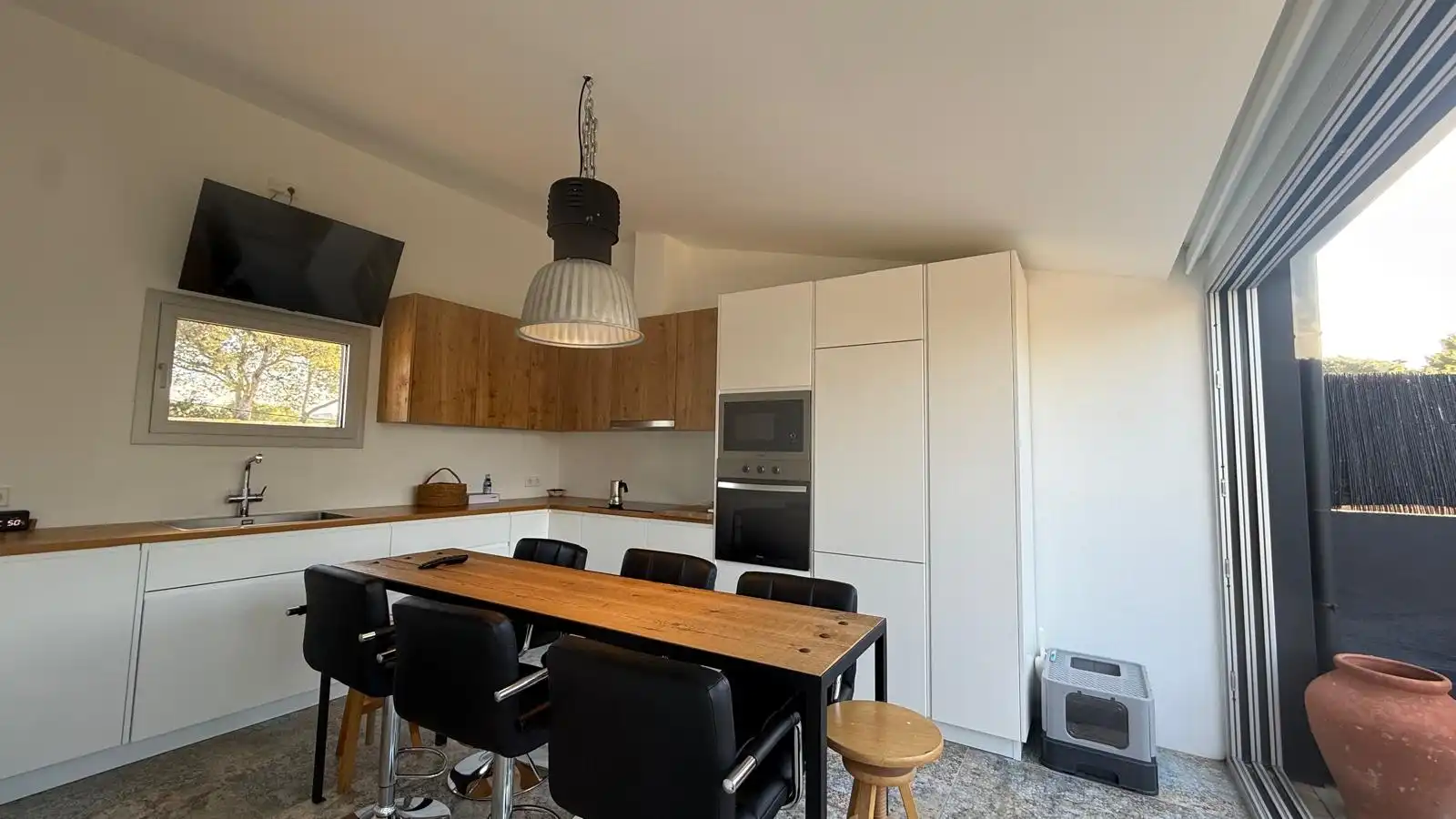 Cocina de Casa adosada en venta en Begur con Aire acondicionado, Calefacción y Terraza