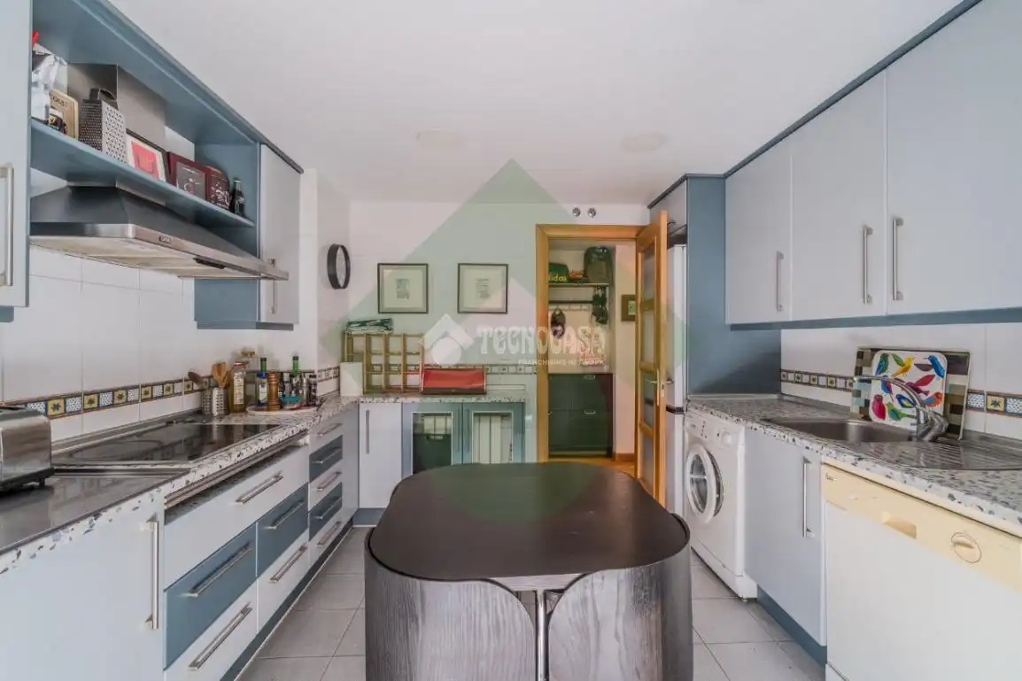 Kitchen of Flat for sale in Madrid  with Air Conditioner, Heating and Terrace