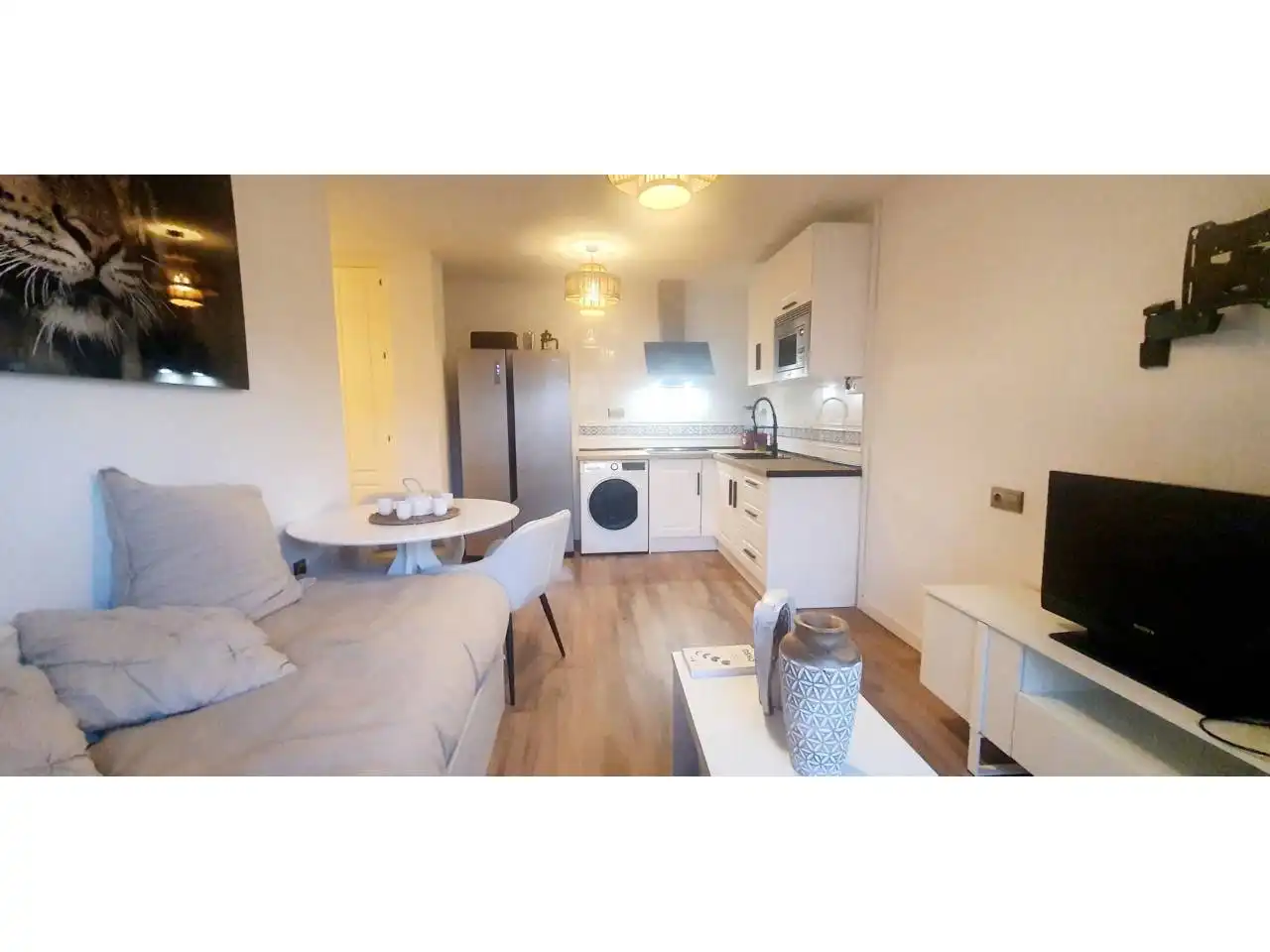 Vista exterior de Estudio en venta en Vícar con Calefacción, Terraza y Trastero