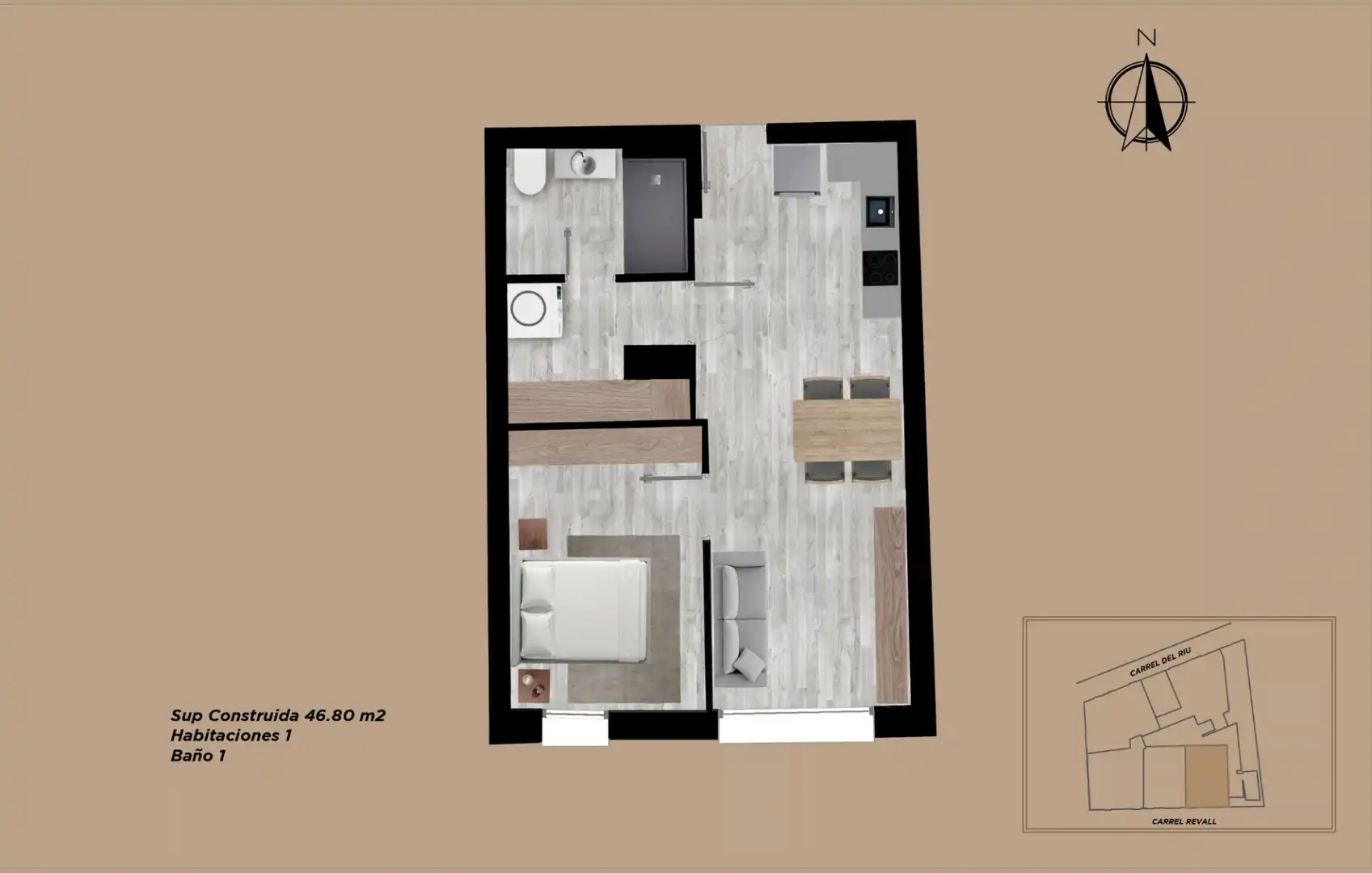 Habitación de Piso en venta en Martorell, Barcelona
