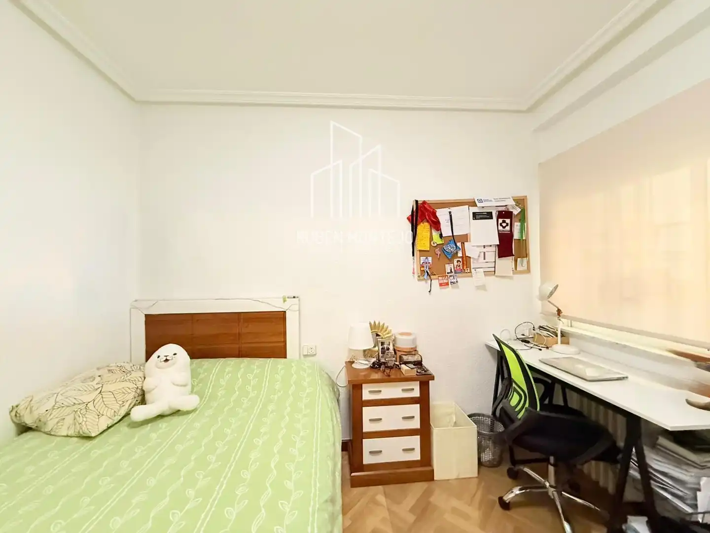 Bedroom of Flat for rent in Salamanca  with Heating, Terrace and Furnished