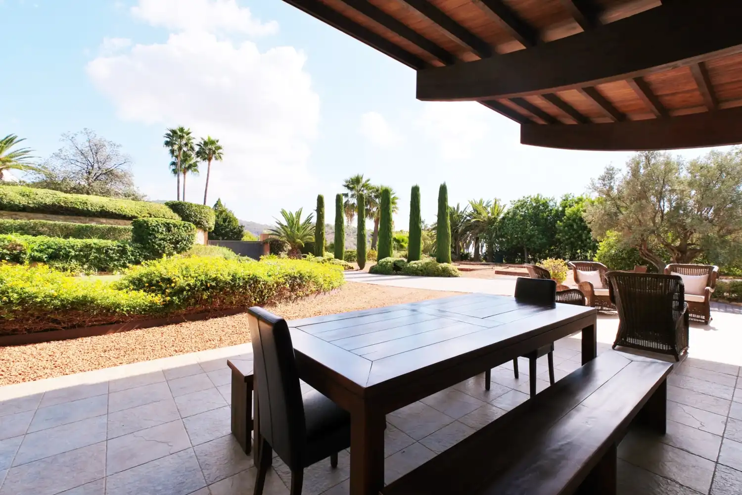 Terraza de Casa o chalet en venta en Puçol con Aire acondicionado, Calefacción y Jardín privado
