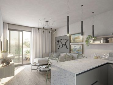 Apartament amb piscina en venda a Mijas pueblo