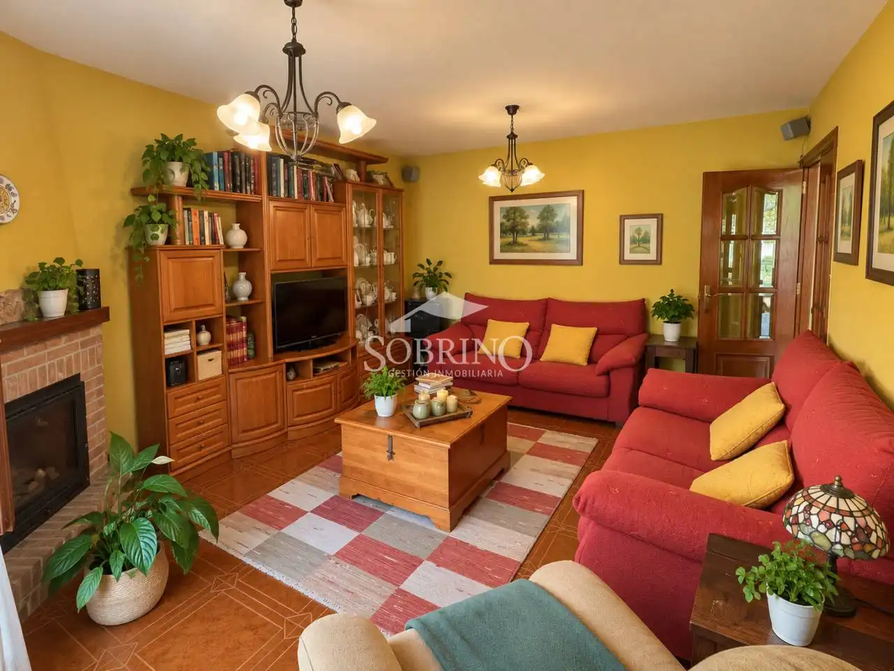 Sala de estar de Casa o chalet en venta en Vibaña - Ardisana - Caldueño