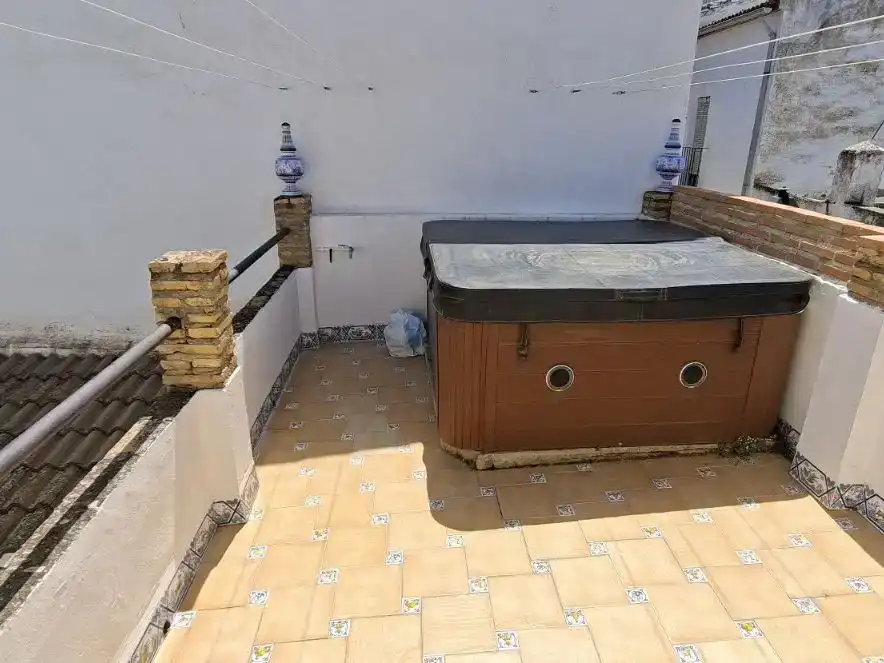 Terrassa de Casa adosada en venda en Estepa amb Aire condicionat i Balcó